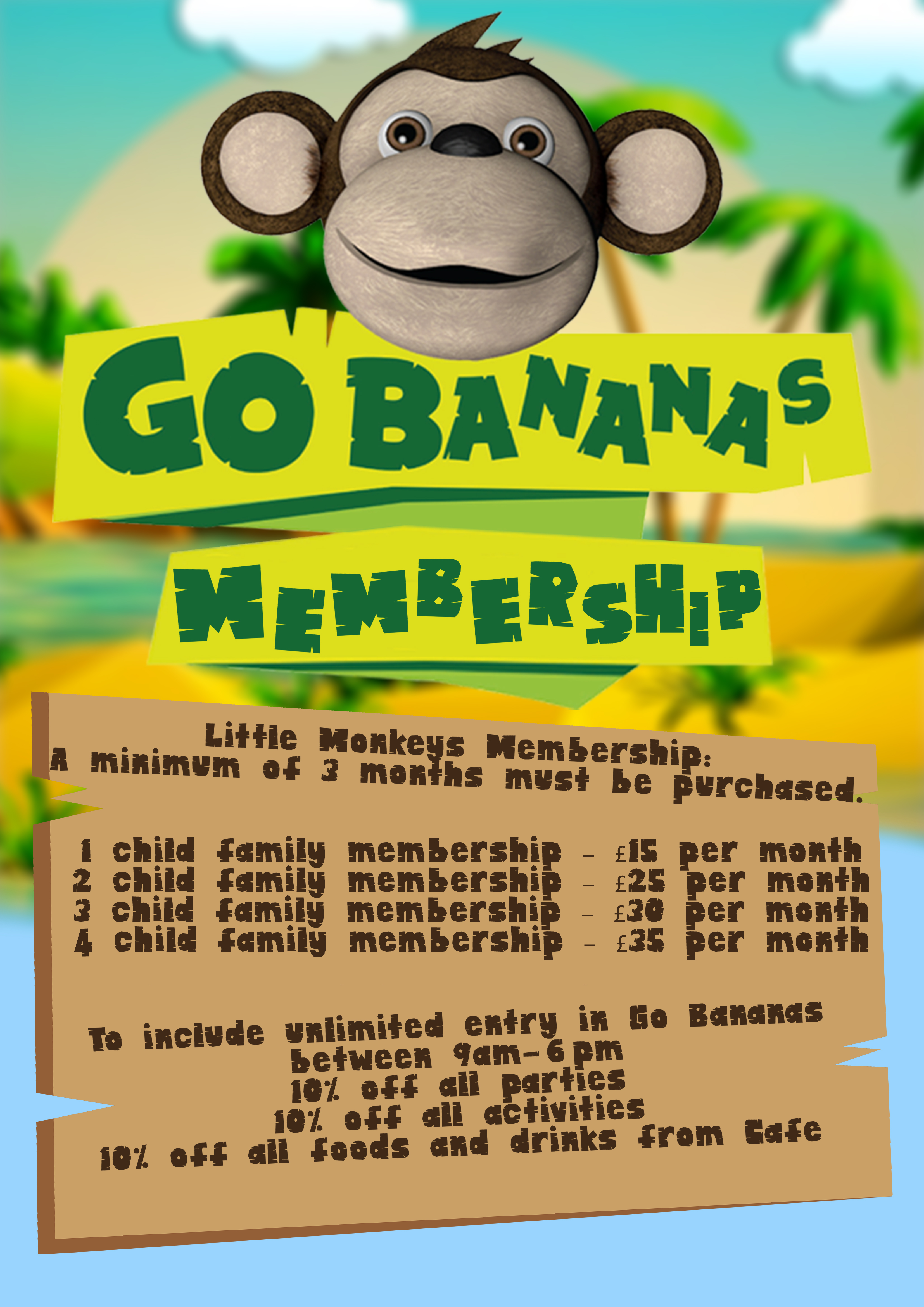 Go B Membership poster